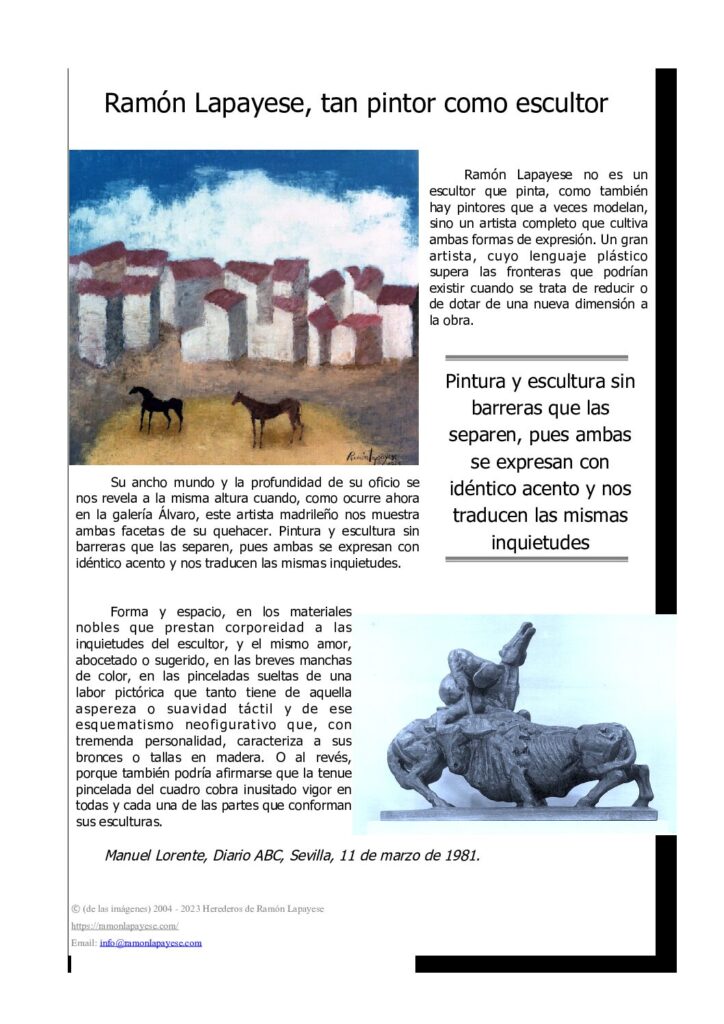 Diario ABC, Sevilla 1981 Diario ABC, Sevilla 1981