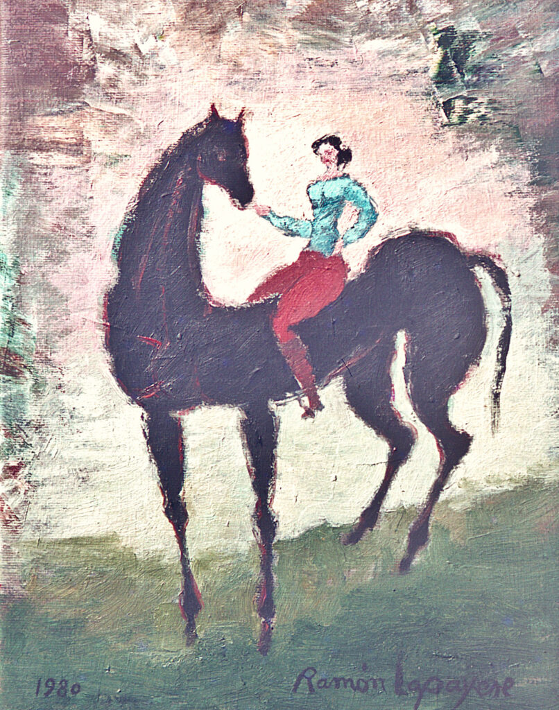 Pintura-Lapayese-Amazona, 1980 Pintura-Lapayese-Amazona, 1980