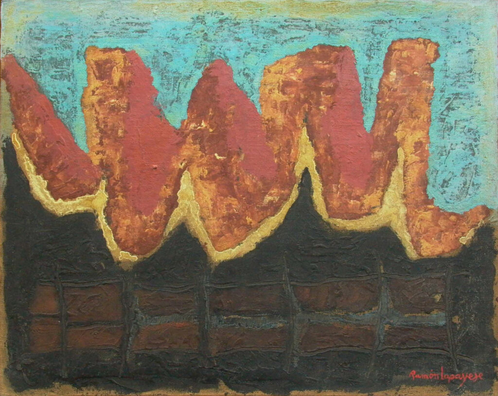 Pintura-Lapayese-Composición (a), 92 x 73, 1960 Pintura-Lapayese-Composición (a), 92 x 73, 1960