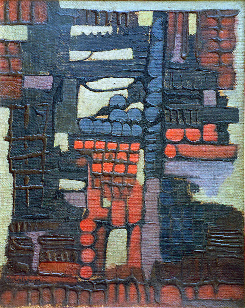 Pintura-Lapayese-Monedas, 92 x 73, 1962 Pintura-Lapayese-Monedas, 92 x 73, 1962