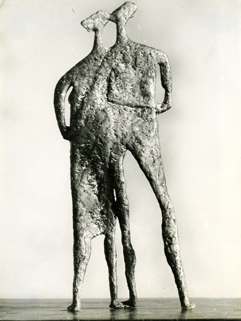 Escultura-Lapayese-Pareja, bronce Escultura-Lapayese-Pareja, bronce