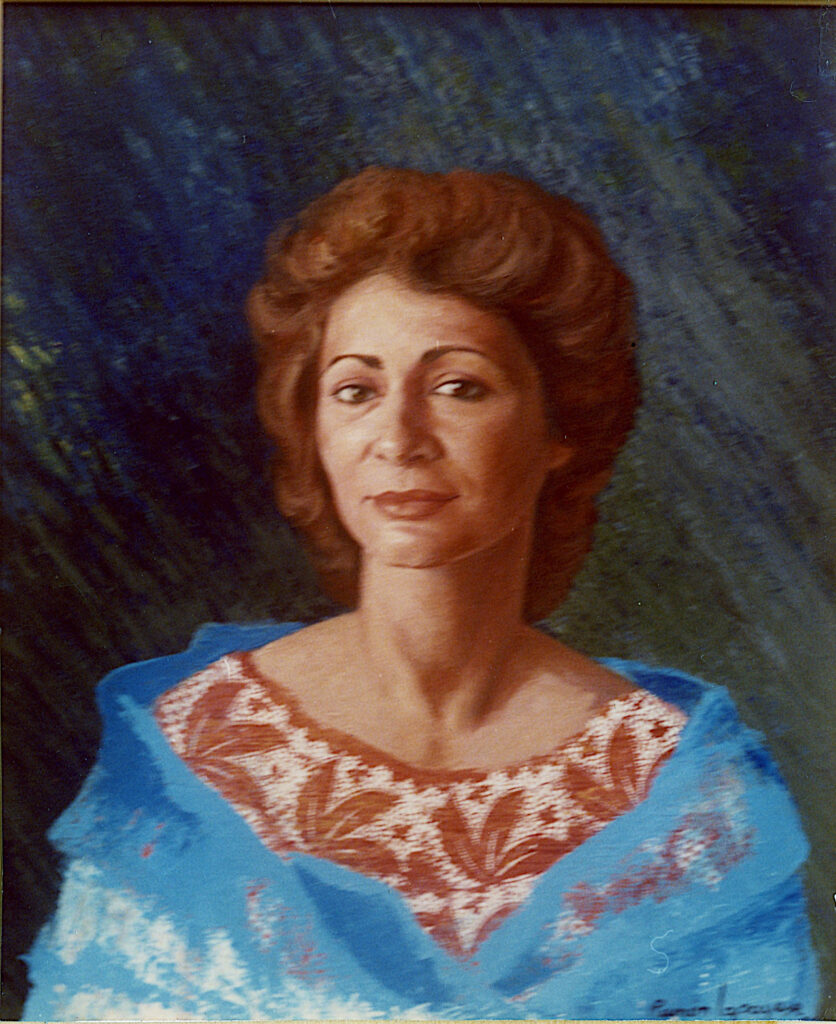 Pintura-Lapayese-Retrato de la Sra. Ada Pérez Pintura-Lapayese-Retrato de la Sra. Ada Pérez
