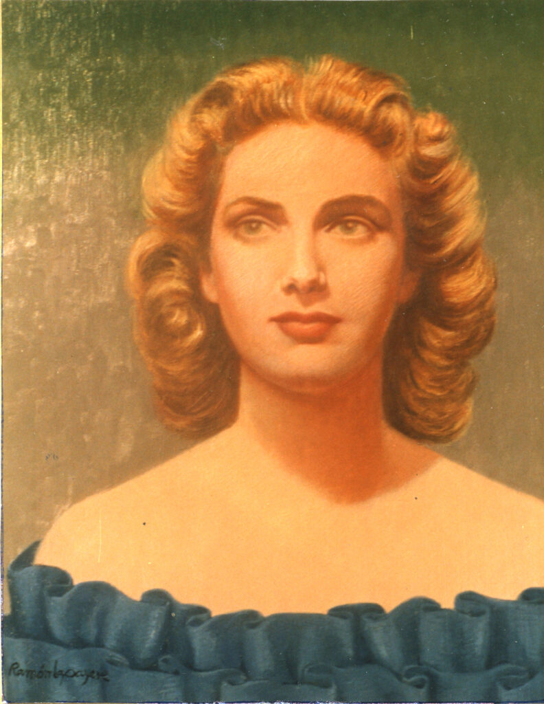 Pintura-Lapayese-Retrato de la Sra. De Montes Pintura-Lapayese-Retrato de la Sra. De Montes