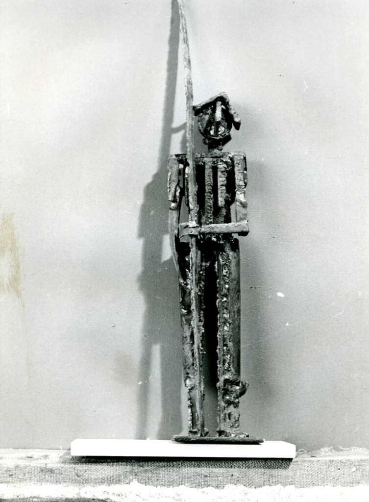 Escultura-Lapayese-Serie Guerreros, II hierro Escultura-Lapayese-Serie Guerreros, II hierro