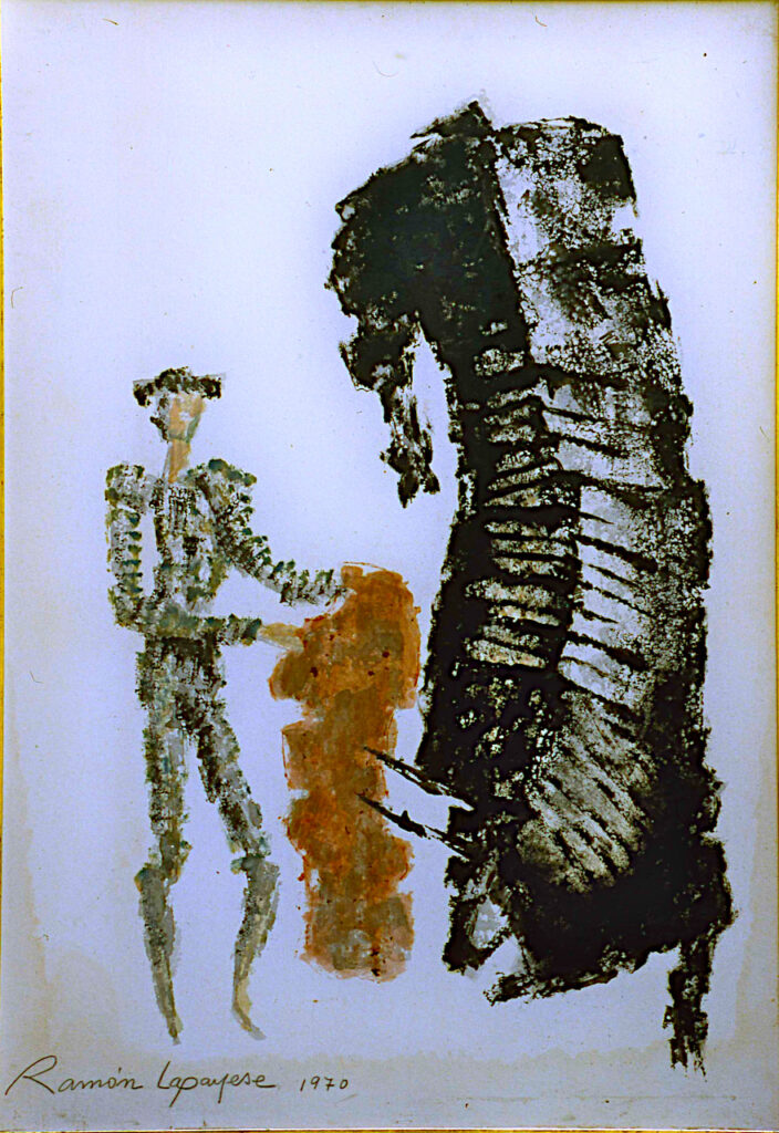 Pintura-Lapayese-El arte de torear Pintura-Lapayese-El arte de torear