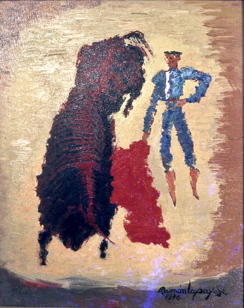 Pintura-Lapayese-Muleta por bajo Pintura-Lapayese-Muleta por bajo