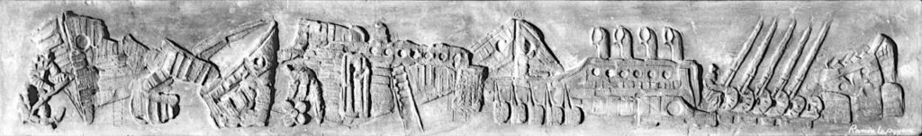 Lapayese- Escultura monumental - Friso - Jefatura Logística de la Armada - JAL boceto 1 Lapayese- Escultura monumental - Friso - Jefatura Logística de la Armada - JAL boceto 1