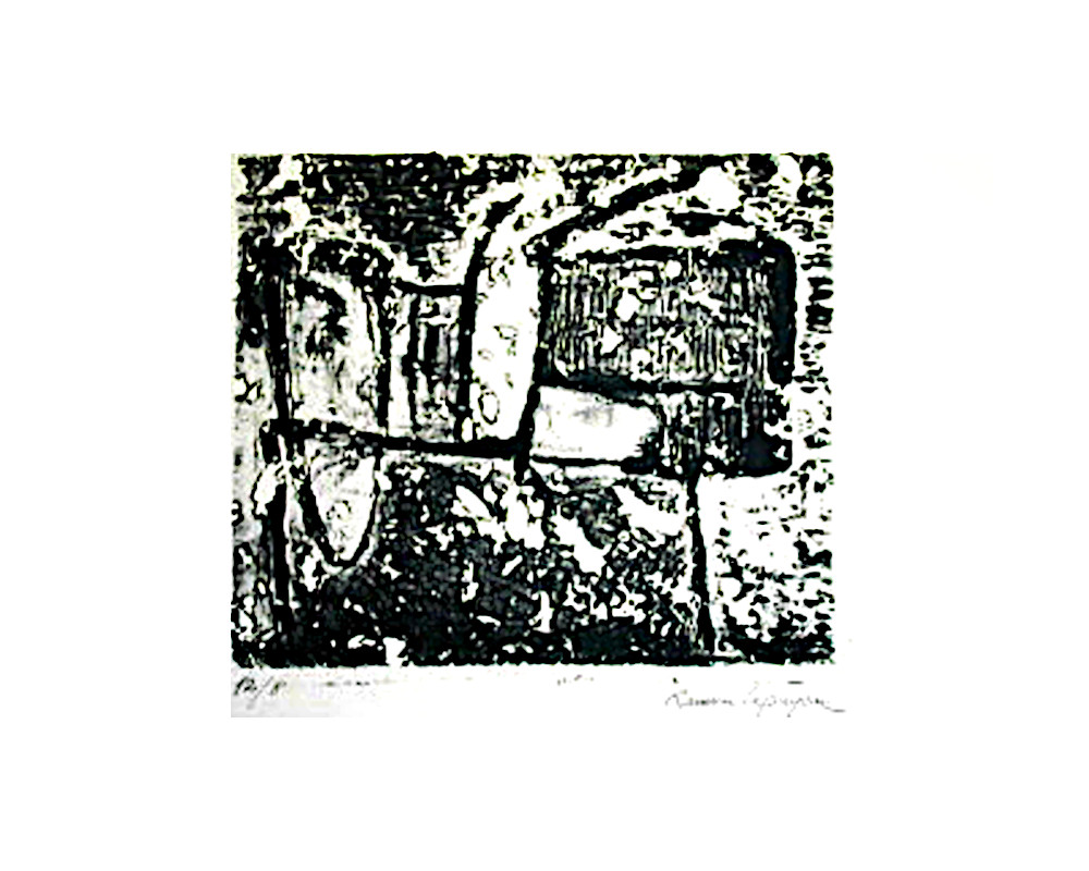 Lapayese- Obra gráfica-Cabra, litografía Lapayese- Obra gráfica-Cabra, litografía