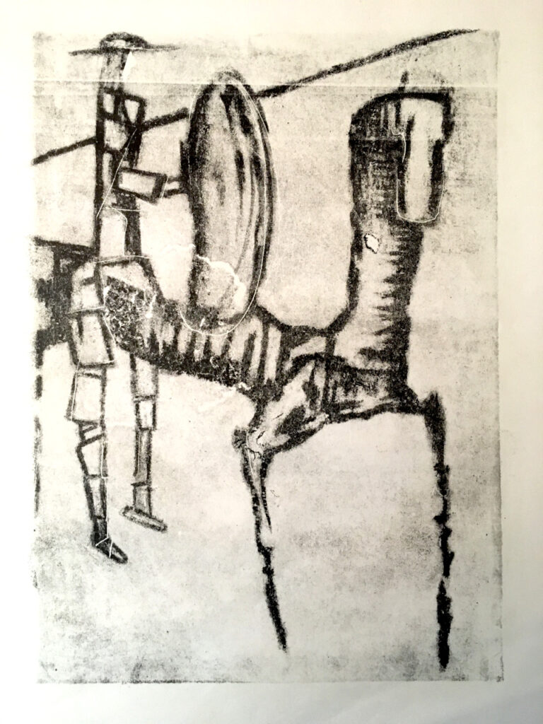 Lapayese- Obra gráfica-Don Quijote I, litografía, detalle Lapayese- Obra gráfica-Don Quijote I, litografía, detalle