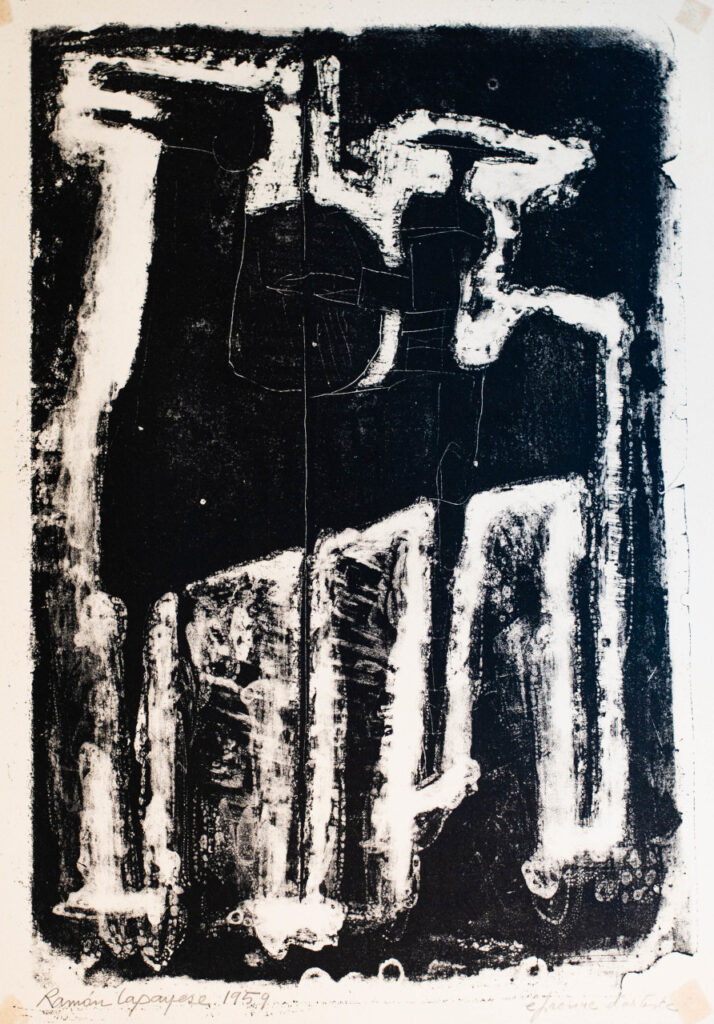 Lapayese- Obra gráfica-Don Quijote II, litografía Lapayese- Obra gráfica-Don Quijote II, litografía