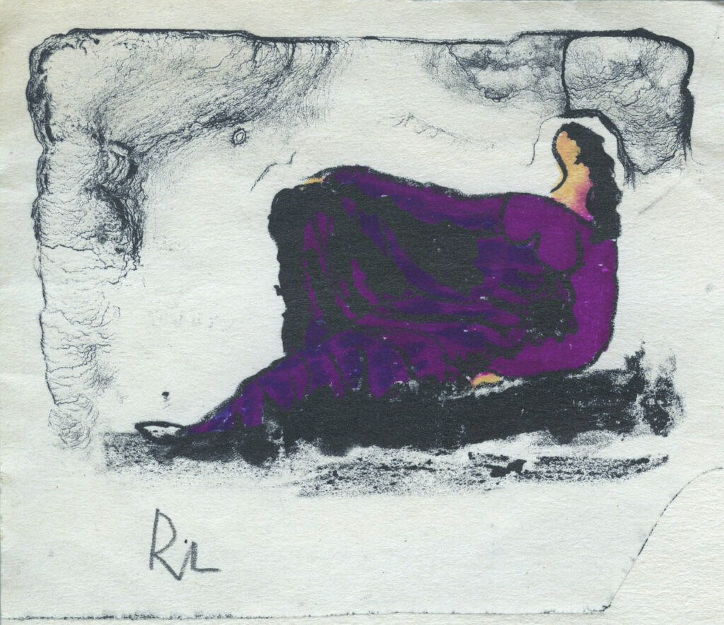 Lapayese- Obra gráfica-Matrona, litografia 2 Lapayese- Obra gráfica-Matrona, litografia 2