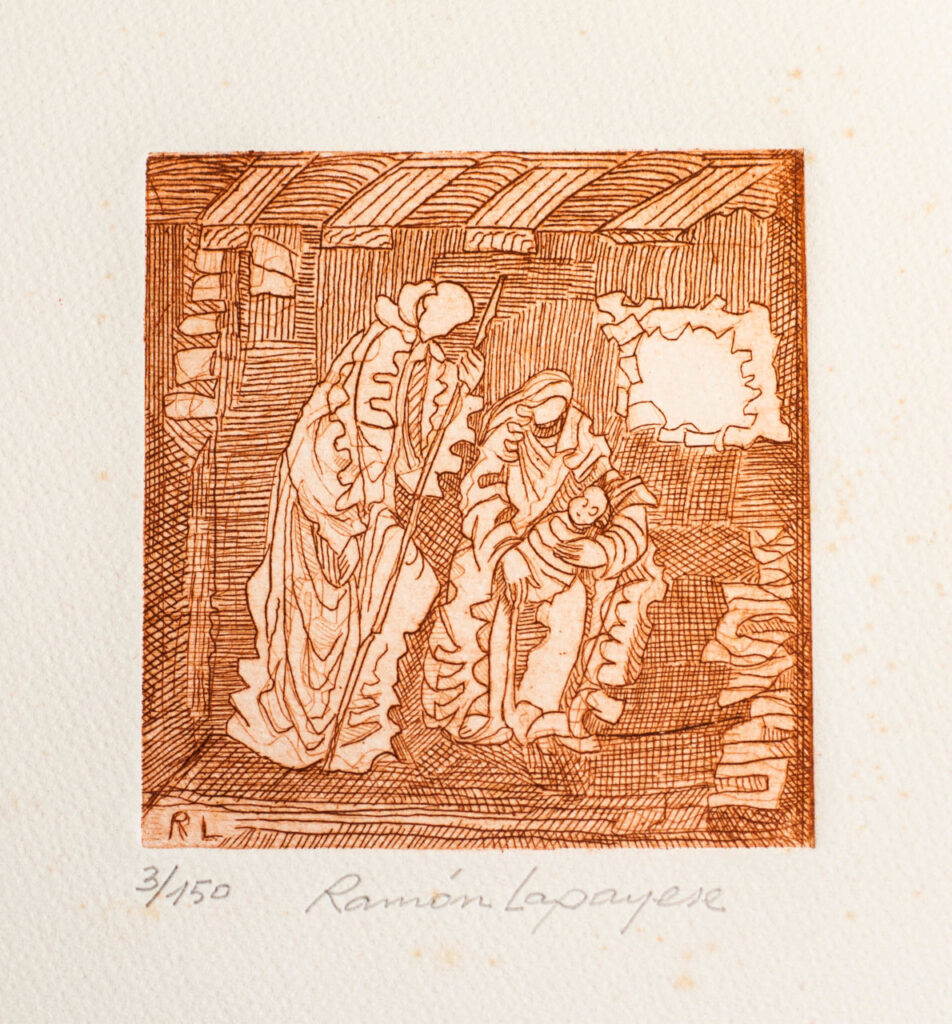 Lapayese- Obra gráfica-Portal de Belén, aguafuerte 1 Lapayese- Obra gráfica-Portal de Belén, aguafuerte 1