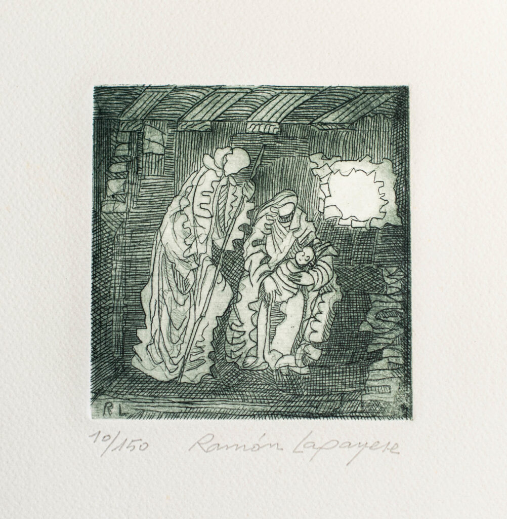 Lapayese- Obra gráfica-Portal de Belén, aguafuerte 3 Lapayese- Obra gráfica-Portal de Belén, aguafuerte 3