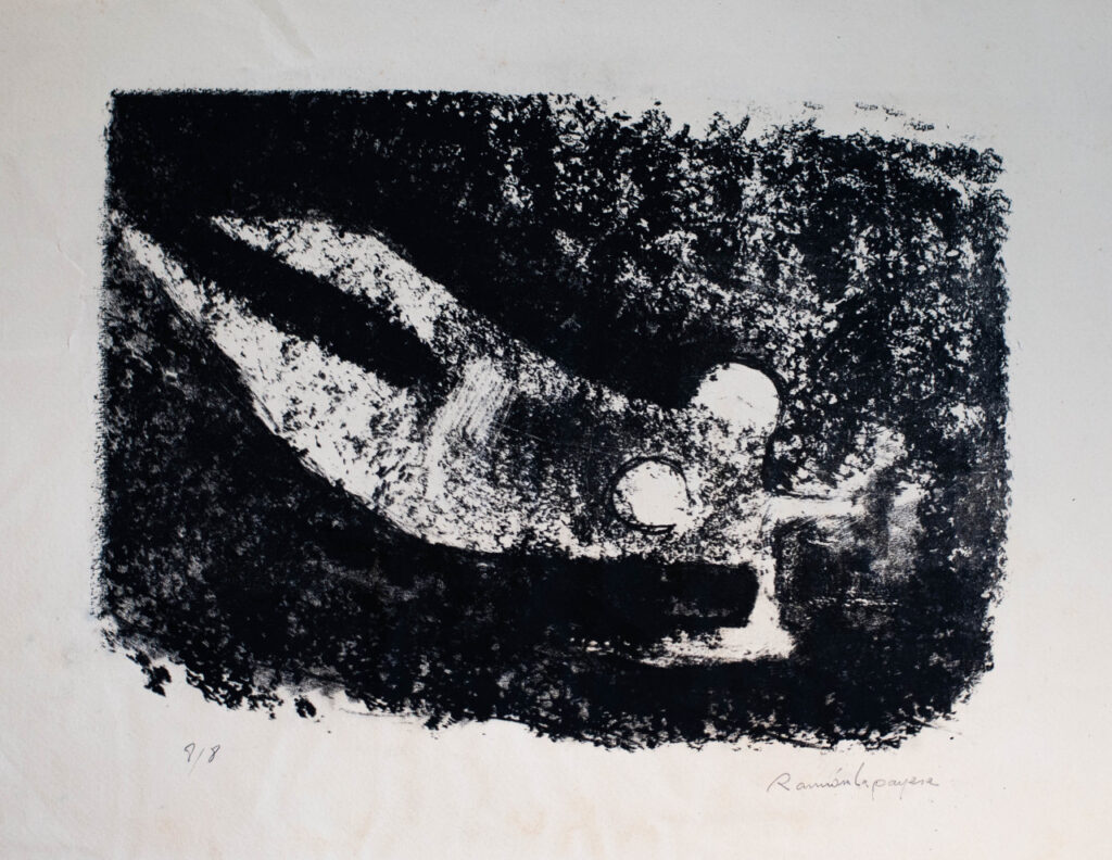 Lapayese- Obra gráfica-Noche de verano, litografía Lapayese- Obra gráfica-Noche de verano, litografía