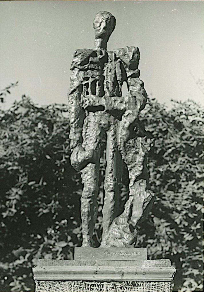 escultura - Lapayese - tauromaquia - toro - torero - A la memoria de Frascuelo BN - talla en madera - 1976 escultura - Lapayese - tauromaquia - toro - torero - A la memoria de Frascuelo BN - talla en madera - 1976