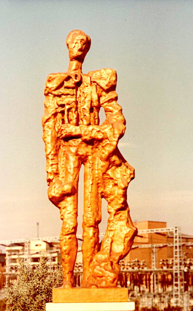 escultura - Lapayese - tauromaquia - toro - torero - A la memoria de Frascuelo - talla en madera - 1976 escultura - Lapayese - tauromaquia - toro - torero - A la memoria de Frascuelo - talla en madera - 1976