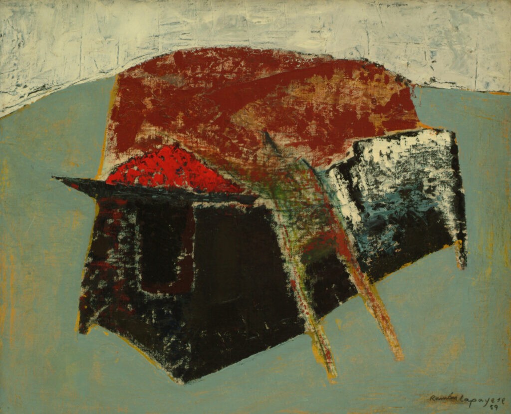 Lapayese - pintura - tauromaquia - toro - torero - Toreando con la mano izquierda - óleo sobre lienzo - 1959 Lapayese - pintura - tauromaquia - toro - torero - Toreando con la mano izquierda - óleo sobre lienzo - 1959